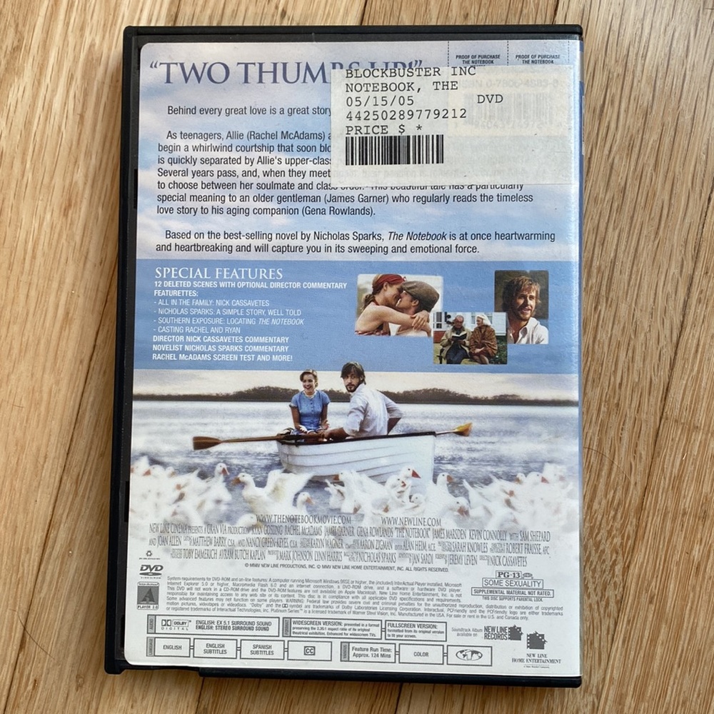 ‘The Notebook’ DVD - Picture 3 of 4
